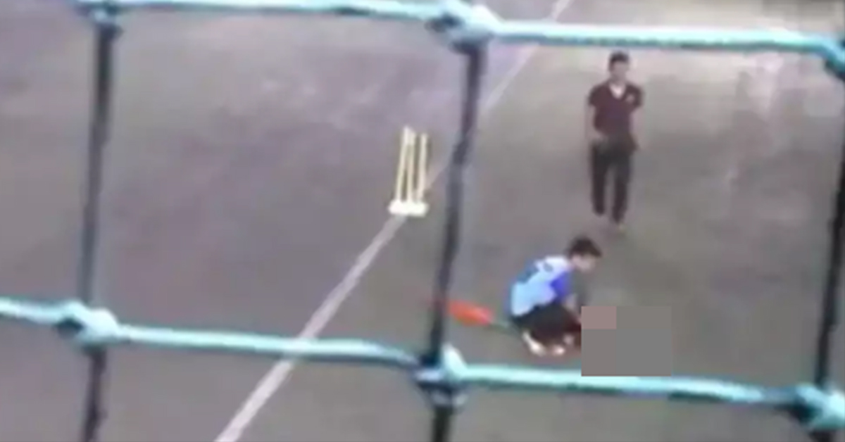 11岁男童下体被板球击中 痛苦倒地突然死亡