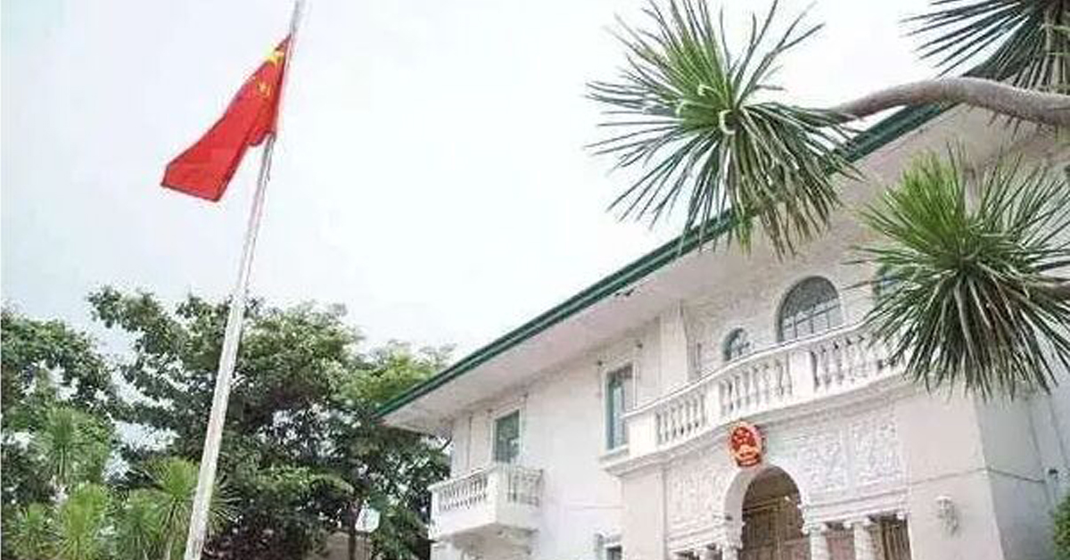 中国驻菲律宾大使馆  （示意图）