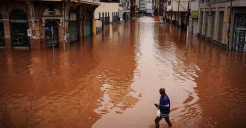 83年来最严重洪灾 巴西南部暴雨增至39死