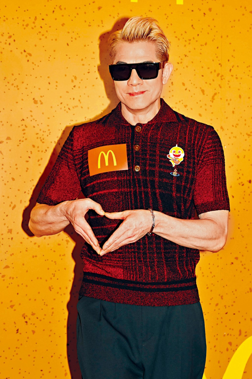 郭富城指见到太太累，他会心痛。