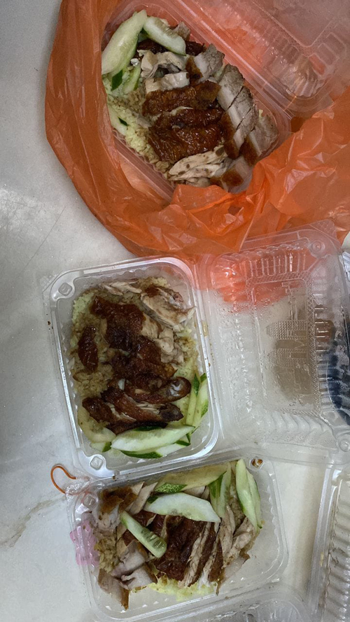 疑送餐员误送餐点,导致巫裔家庭小孩误食非清真食物。