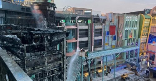 云顶大火｜吸入过多浓烟 妇女不适入院