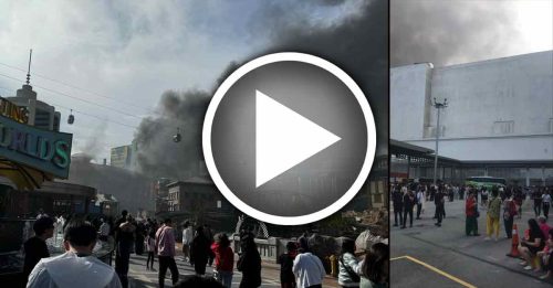 云顶大火 Part 6｜忧情况失控 赶紧离开 云顶下山现车龙