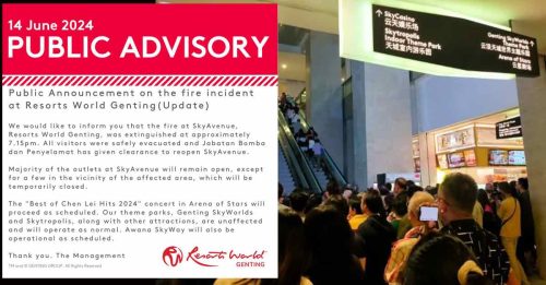 云顶大火｜火势完全扑灭 云天大道 全面开放