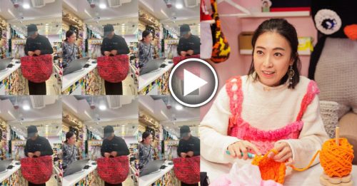 53岁影帝光顾钩织店 穿著打扮成网友焦点