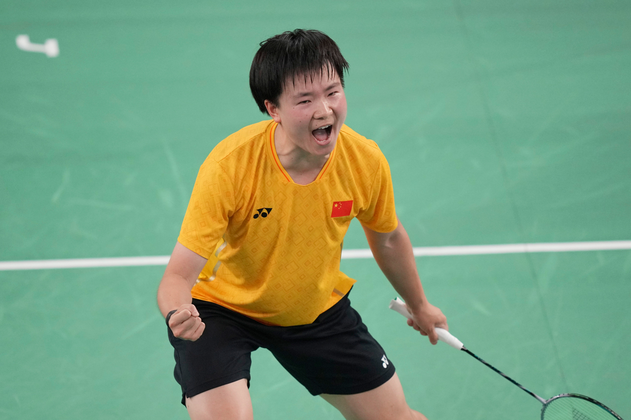 2024巴黎奥运|爆冷淘汰陈雨菲 何冰娇4强战马琳