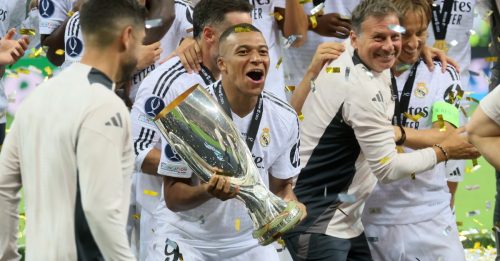 欧洲超级杯｜皇马首秀进球又夺冠  姆巴佩成队史第2人