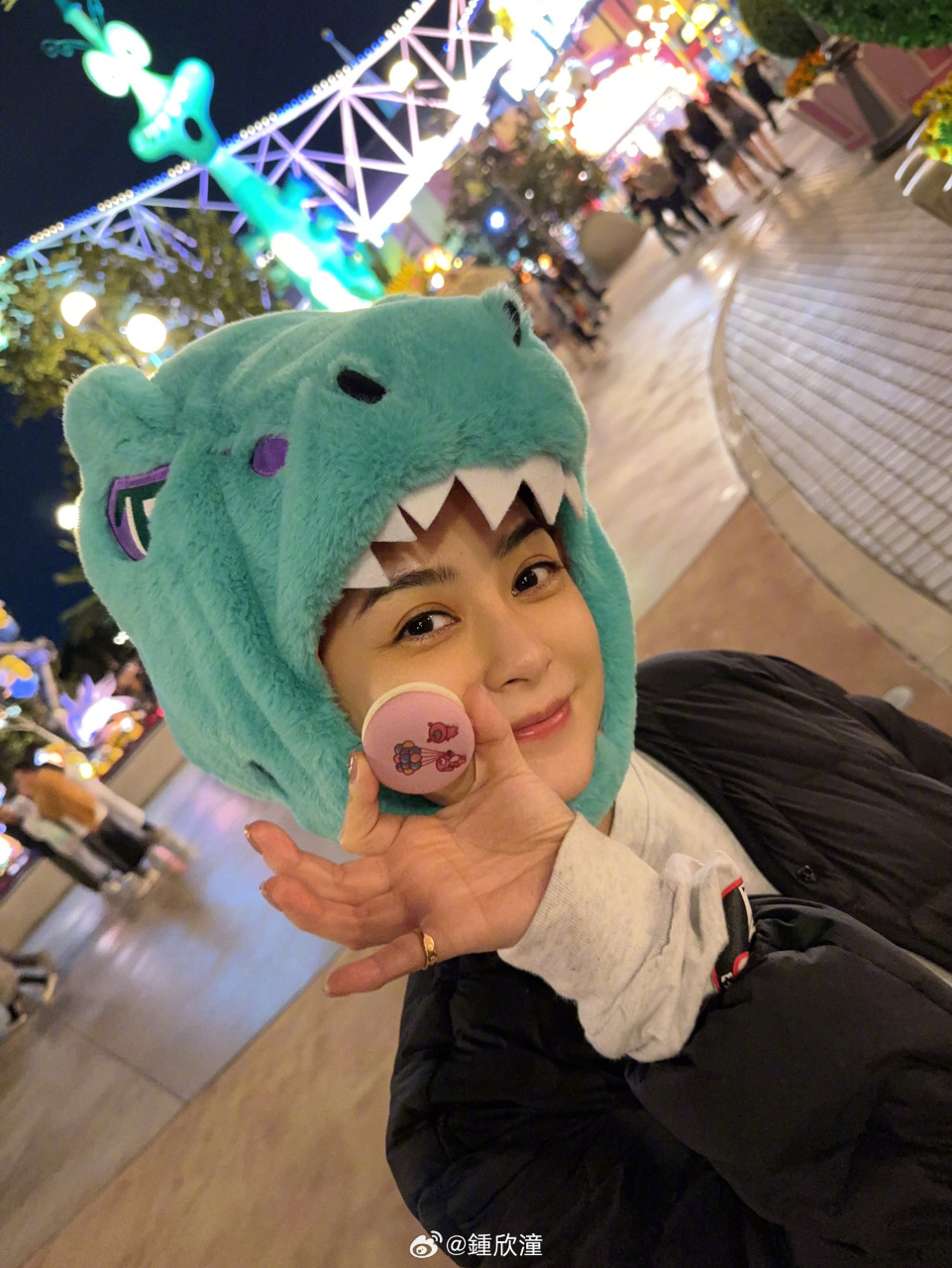 阿娇一直都是颜值担当。