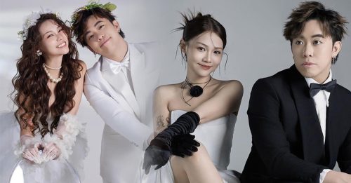 3P Caven晒绝美婚照自嘲矮 老婆怨：委屈不能穿高跟鞋