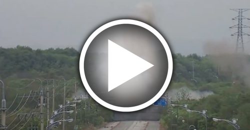 朝鲜炸毁连接朝韩铁路道路 韩军鸣枪示警