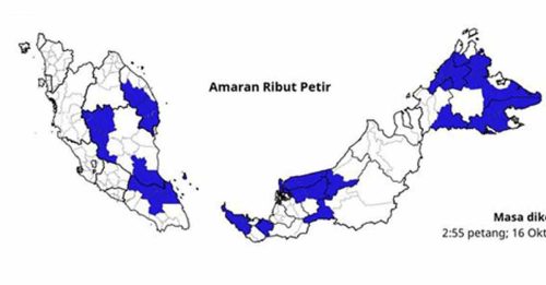多地强风大雨持续至5PM