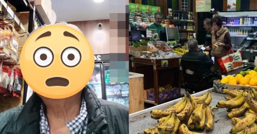 洪金宝甜牵老婆逛超市 巧遇网友：太瘦了