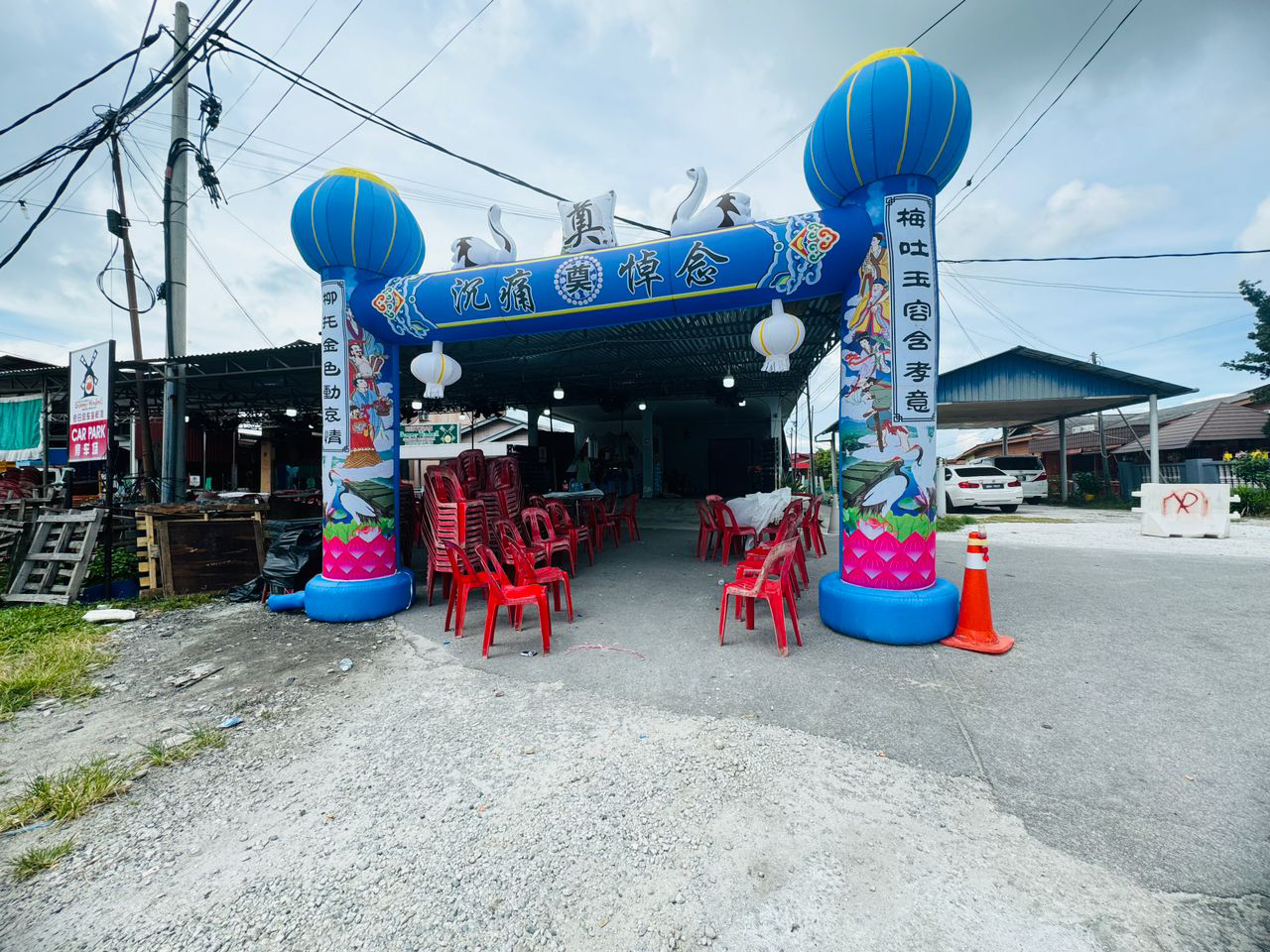 男死者遗体已被家人领回住家治丧。