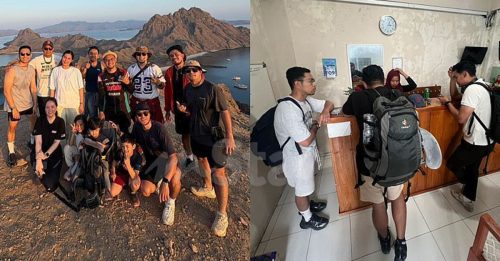 印尼火山爆发 大马13好友滞留