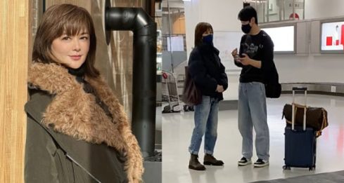 62岁关之琳赴日巡视业务 身边有高大嫩男相陪