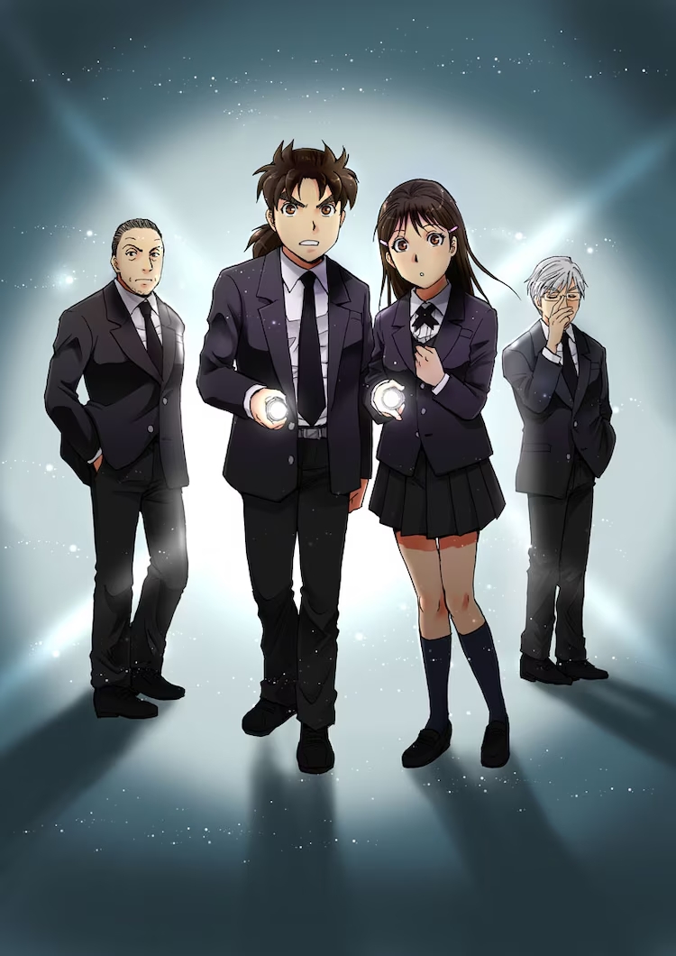 ■金田一一和盟友七濑美雪、警官剑持勇、明智健悟。