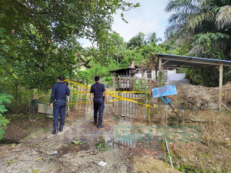 火灾发生后，警方封锁现场。