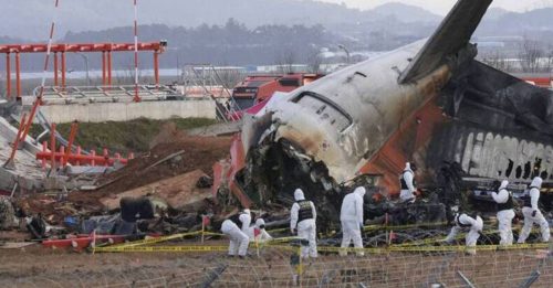 韩客机坠毁｜曾负责务安机场混凝土设施 公司前社长在家身亡