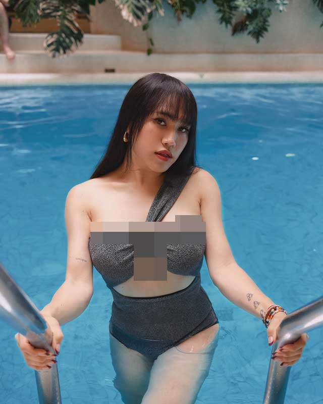 黄小爱去年初决心开始减重，目前已成功减下30公斤。