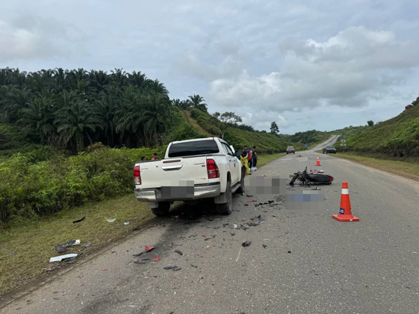 相撞事故发生在笔直的园丘路。