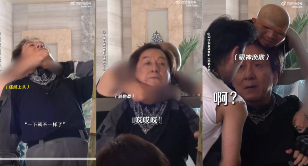 成龙曾拍动作戏时“当场失去意识”。