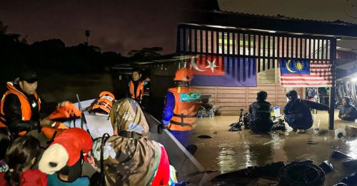 柔州再大水灾 逾千人被疏散