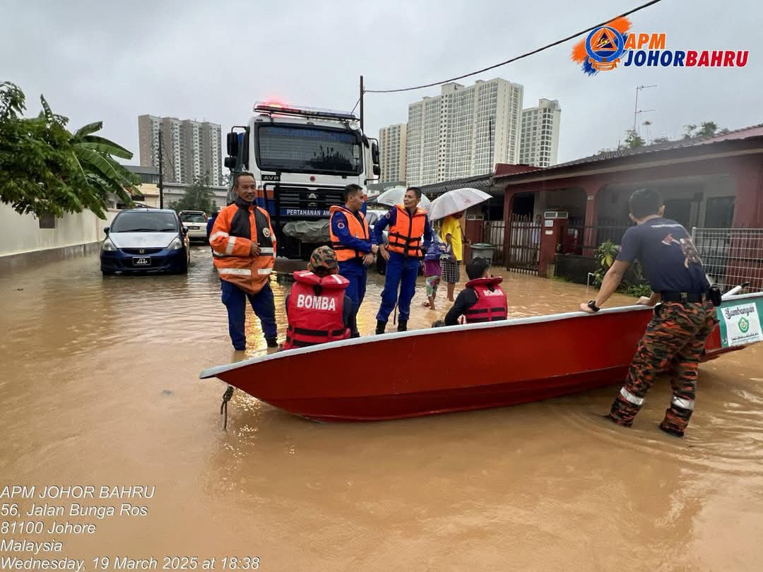 柔州再大水灾 逾千人被疏散