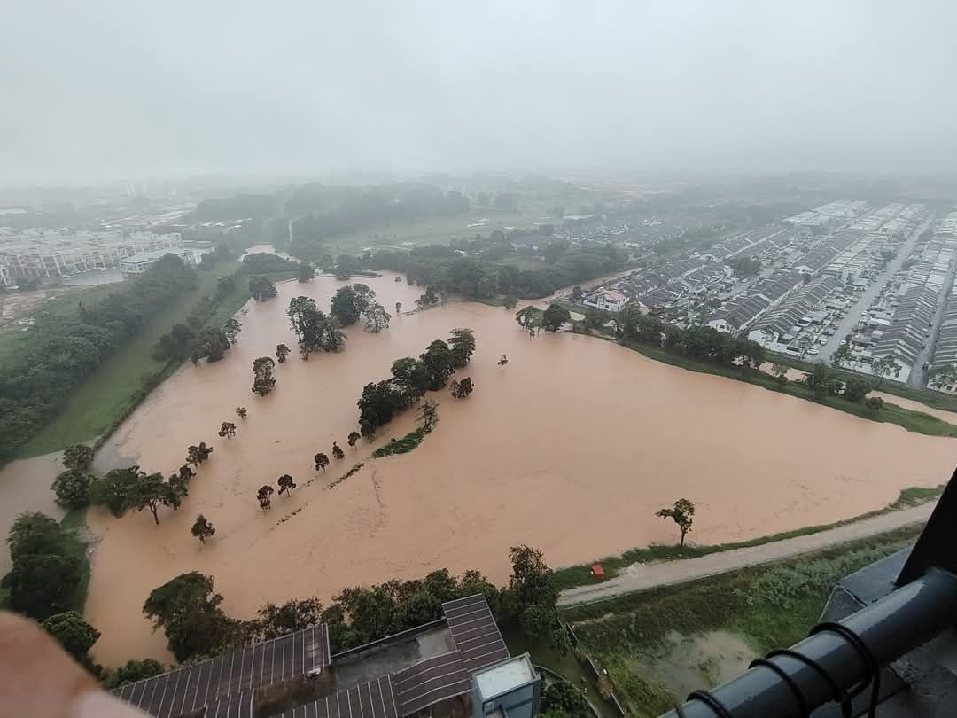 柔州再大水灾 逾千人被疏散