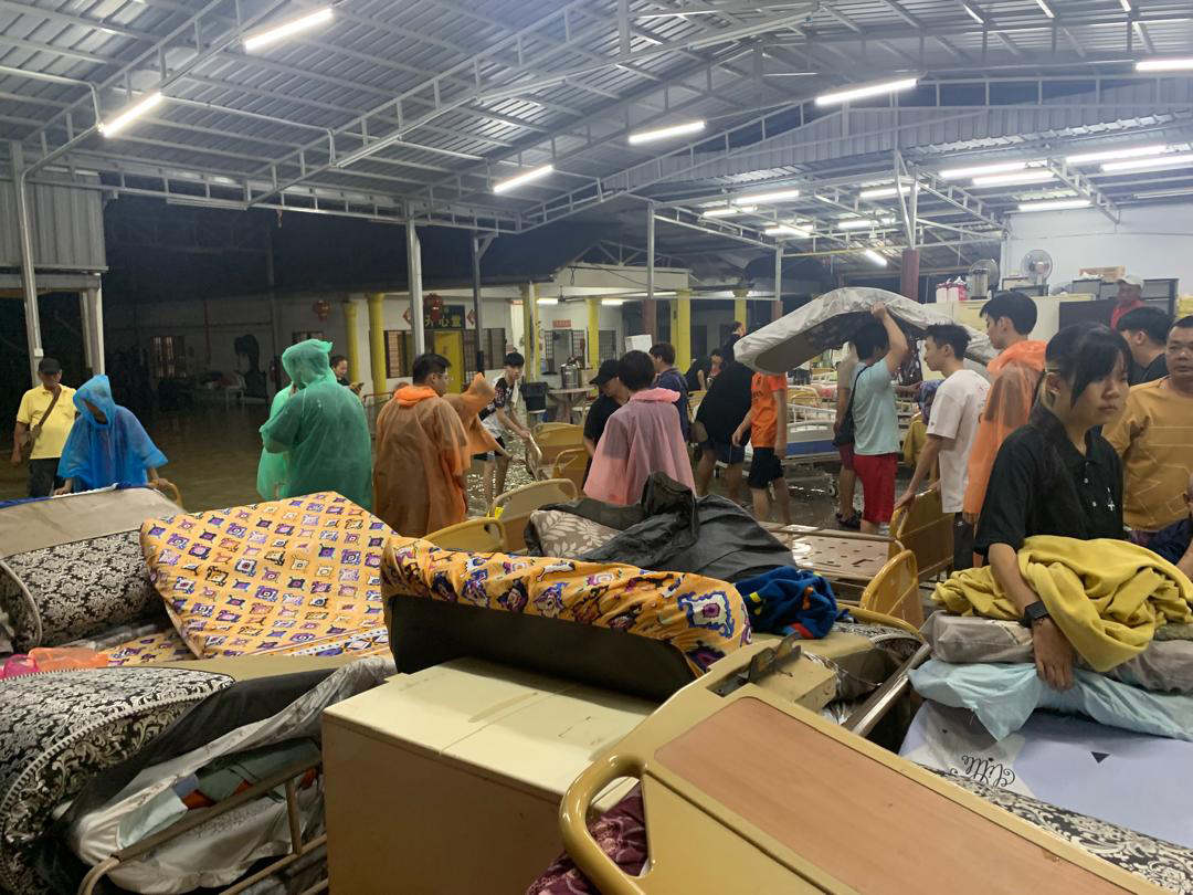 柔州再大水灾 逾千人被疏散