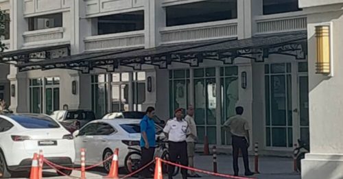 丹绒道光高级公寓 1女子坠楼