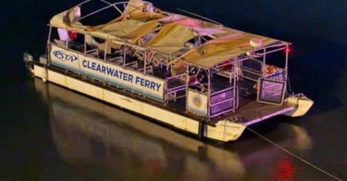 重大意外！私人船撞渡轮 至少40人伤！