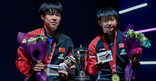 世界乒乓锦标赛｜中国包揽女单决赛 楚钦 颖莎混双三连冠