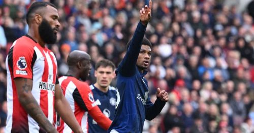 英超｜近6轮4负 曼联3比4负布伦特福德