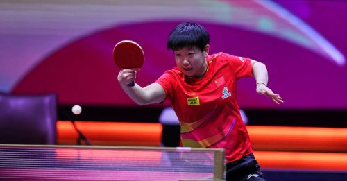 世界乒乓锦标赛｜4比3挫王曼昱 孙颖莎二连冠