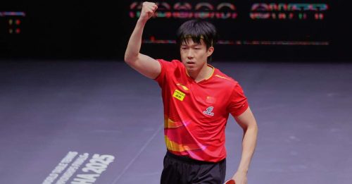 世界乒乓锦标赛｜4比1挫卡尔德拉诺 王楚钦首度封王