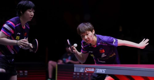 世界乒乓锦标赛｜3比0挫欧洲跨国组合 中国称霸女双