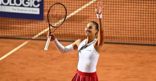 罗马女子网球赛｜7次交锋首胜萨巴伦卡  郑钦文4强约战高芙