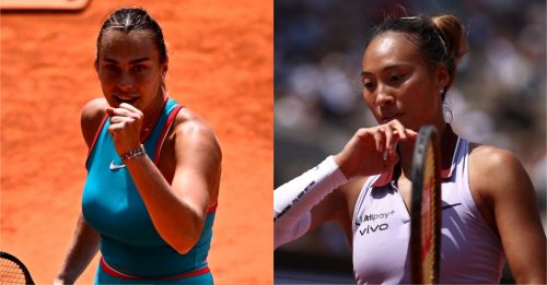 法国网球公开赛｜第7次输萨巴伦卡　郑钦文倒在8强