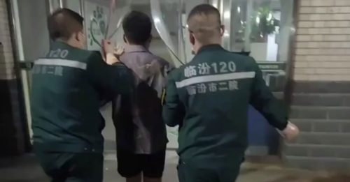 他跟人吵架 颈遭对方插4串烤肉签