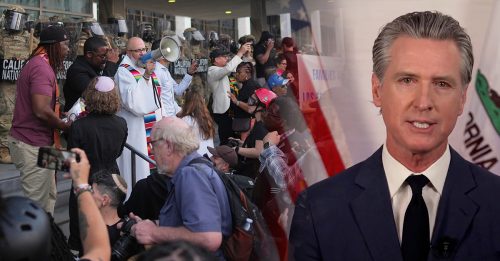 美加州洛杉矶骚乱 为纽瑟姆竞选总统带来契机