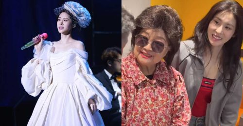 偶像徐小凤惊喜现身 张碧晨香港开唱 不敢唱粤语歌