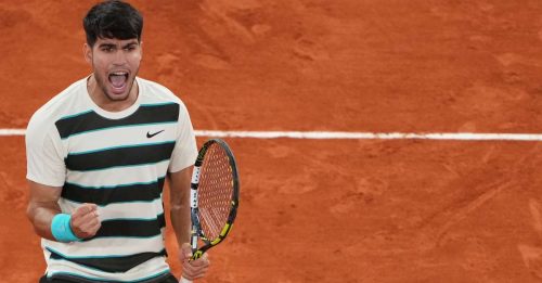 法国网球公开赛｜穆塞蒂受伤退赛 阿尔卡拉斯晋决赛