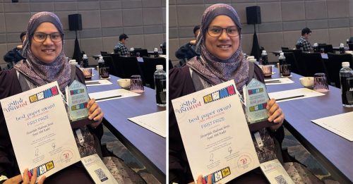 优大博士生莎丽花 夺最佳论文口头报告一等奖