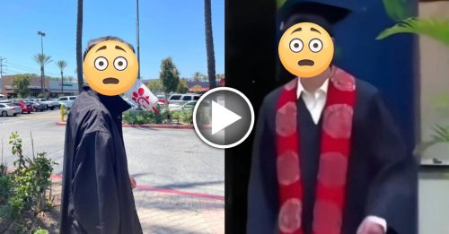 最帅星二代出席毕业典礼 走路体态惹负评