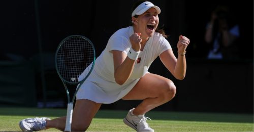 温布顿网球公开赛｜2年前曾暂别网坛　美国天才少女首闯大满贯决赛