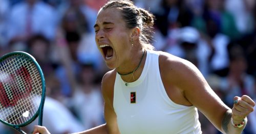 溫布顿网球公开赛｜惊险逆转德老将 萨巴伦卡晋女单4强