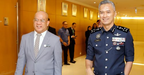 边管机构迎新总监 前刑事一哥今早报到！