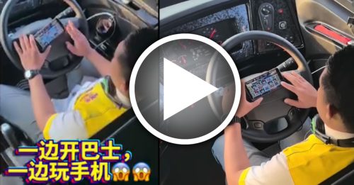 长巴司机边开车边打手游 陈嘉荣怒轰：这样太恐怖！