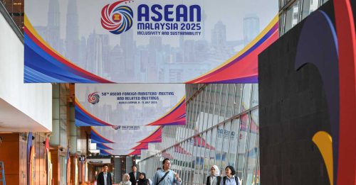 东盟外长系列会议｜市中心分阶段改道 重型车受促避入城