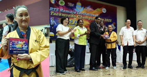 青少年跆拳道邀请锦标赛 61岁女选手最年长